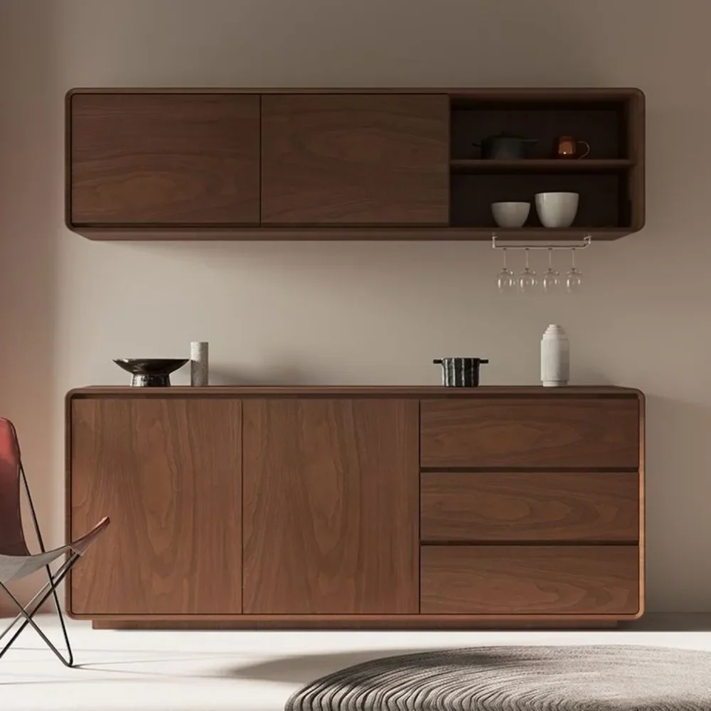 Modern minimalist living room, sideboard, Nordic polar body storage cabinet, entryway cabinet, walnut color storage tea
Modern minimalist living room, sideboard, Nordic polar body storage cabinet, entryway cabinet, walnut color storage tea