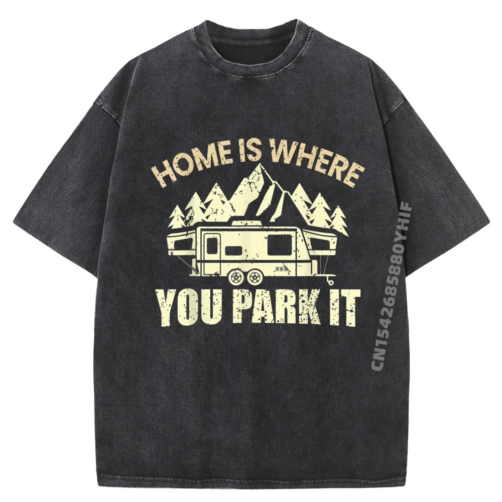 Van Camper Home When You Funny Women's T-shirt Man Daily Wear Printed Tops Luxury Designer Mens Funny T-Shirt Retro Washed Shirt
Van Camper Home When You Funny Women's T-shirt Man Daily Wear Printed Tops Luxury Designer Mens Funny T-Shirt Retro Washed Shirt