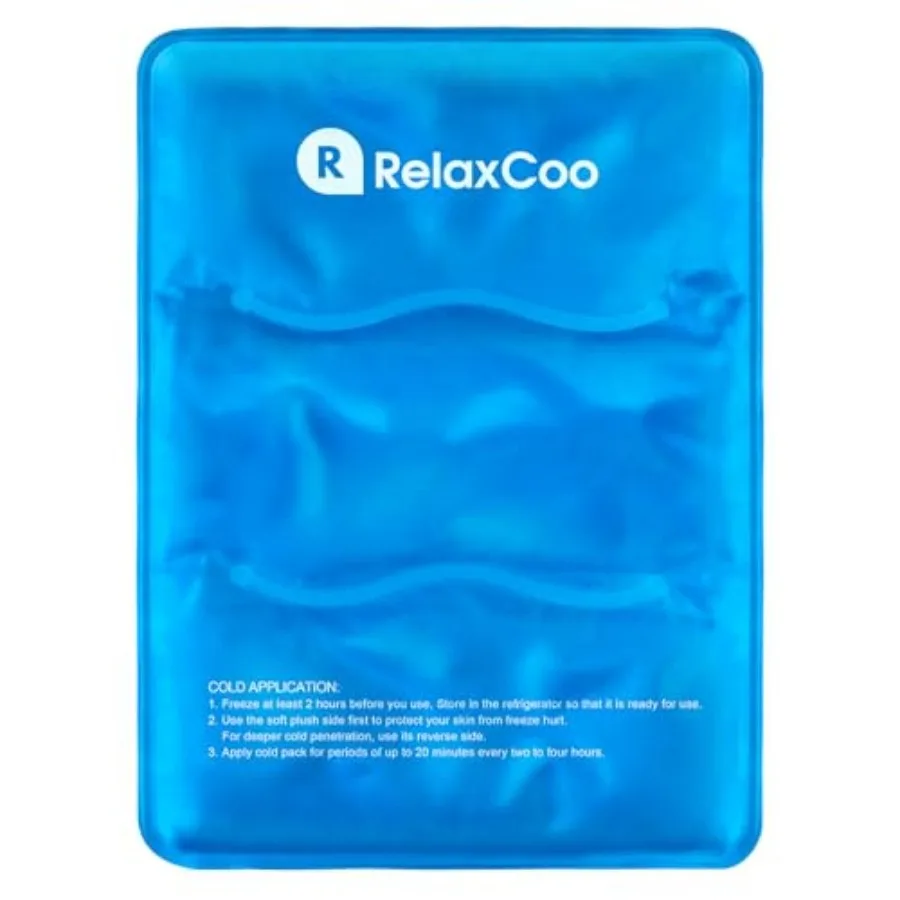 Large Flexible Ice Pack for Injuries Reusable Gel, 11x14.5 Inch, Cold Compress for Hip, Shoulder, Knee, Back Pain, Swelling, Br
Large Flexible Ice Pack for Injuries Reusable Gel, 11x14.5 Inch, Cold Compress for Hip, Shoulder, Knee, Back Pain, Swelling, Br