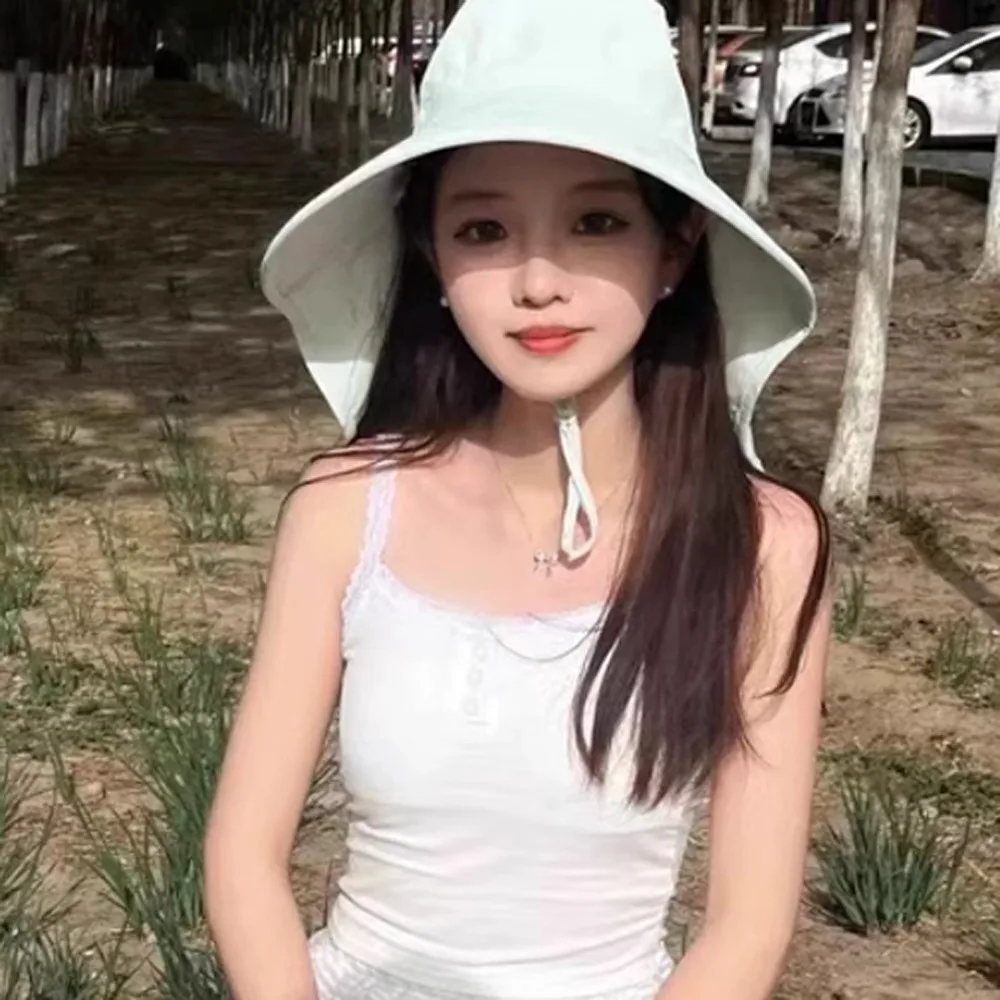 Adjustable Anti-UV Wide Brim Sun Hat 50+ UPF Foldable Sun Protection Hat Outdoor Travel Women Bucket Hats Safari Cap
Adjustable Anti-UV Wide Brim Sun Hat 50+ UPF Foldable Sun Protection Hat Outdoor Travel Women Bucket Hats Safari Cap