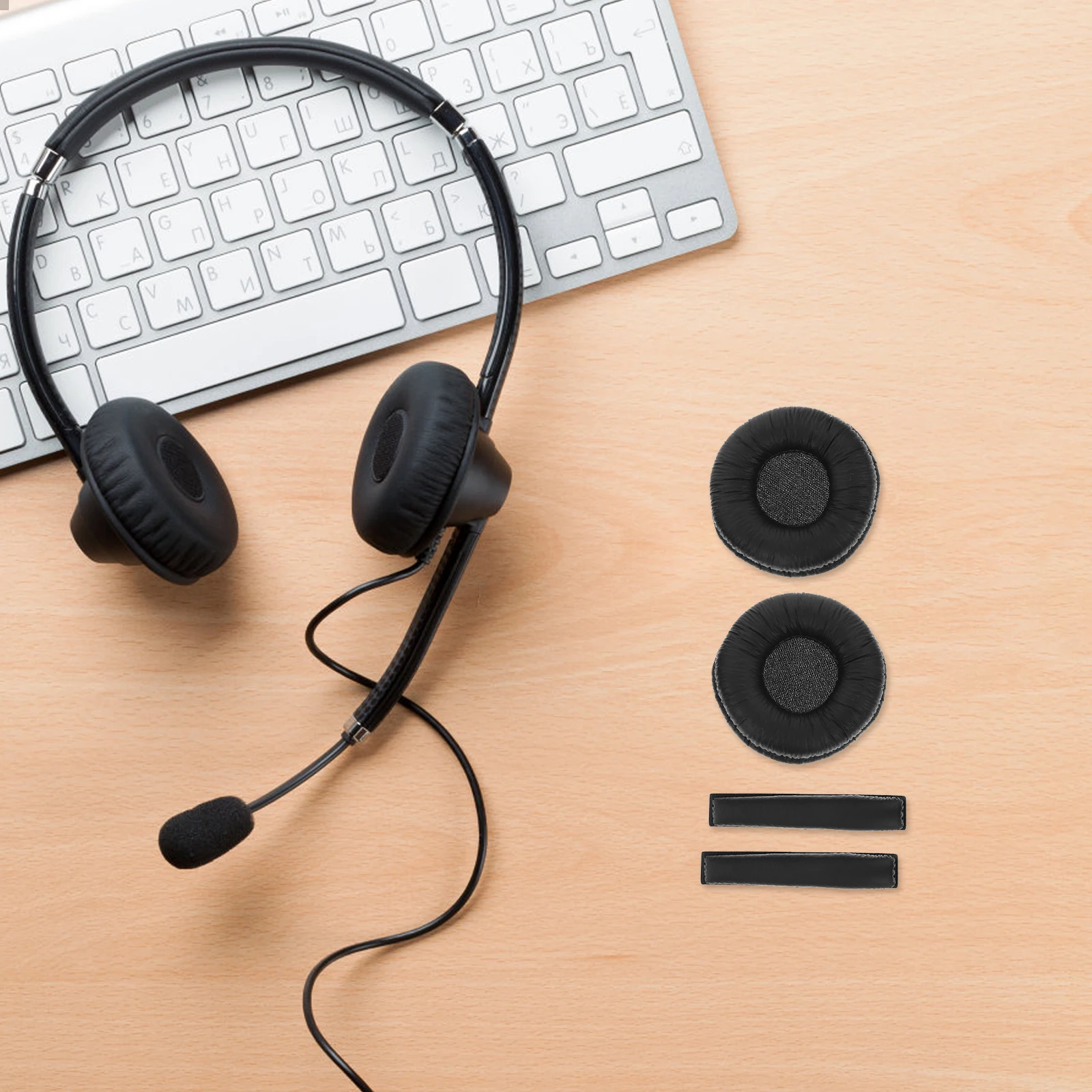 Headphones Cotton Cover Cushion Pads Replacement Sponge Headset Cushions Earphone Headsets
Headphones Cotton Cover Cushion Pads Replacement Sponge Headset Cushions Earphone Headsets