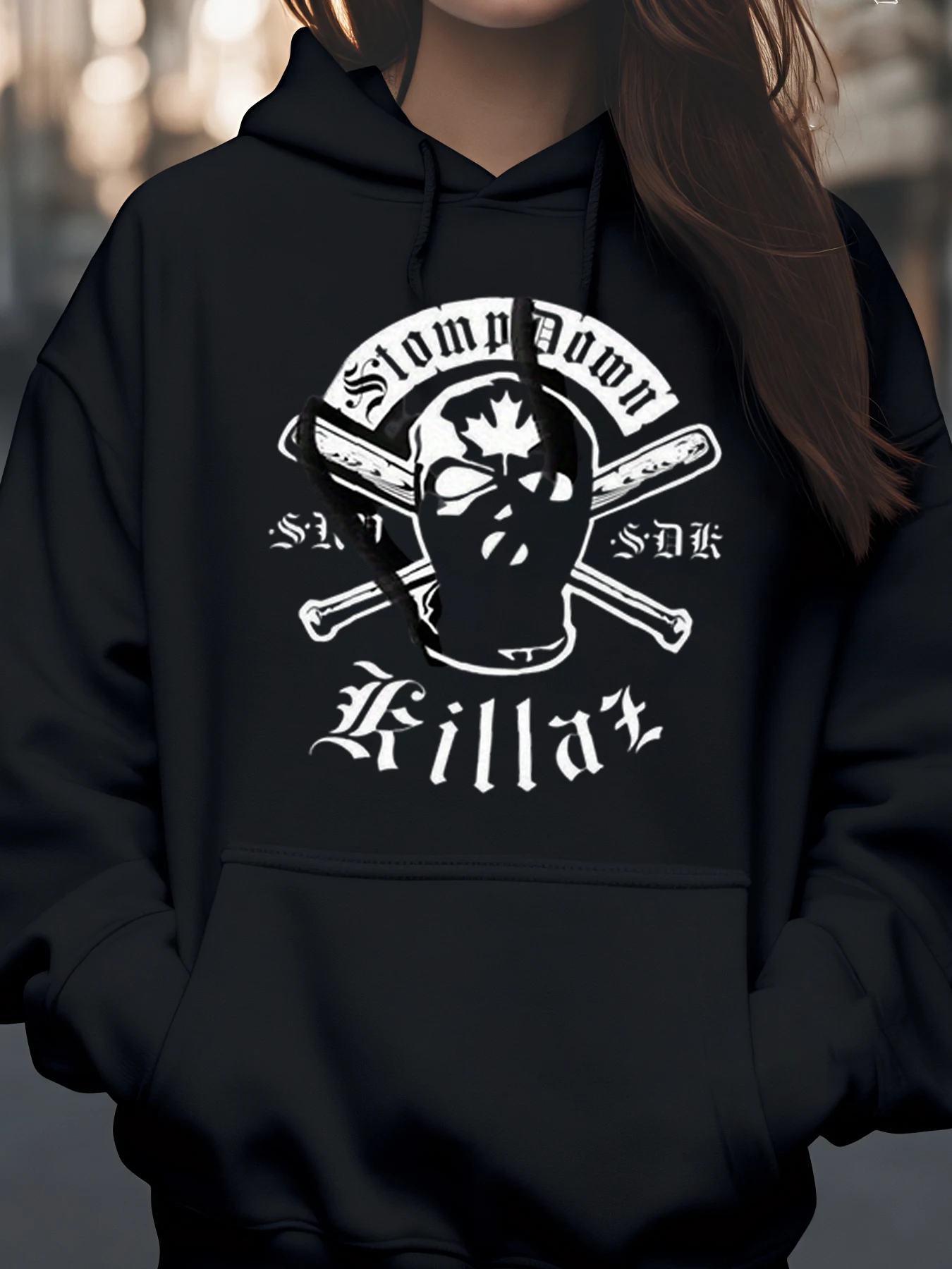 Толстовка с капюшоном на Хэллоуин с принтом черепа и скрещенных костей для повседневной одежды для молодежи и взрослых
Толстовка с капюшоном на Хэллоуин с принтом черепа и скрещенных костей для повседневной одежды для молодежи и взрослых