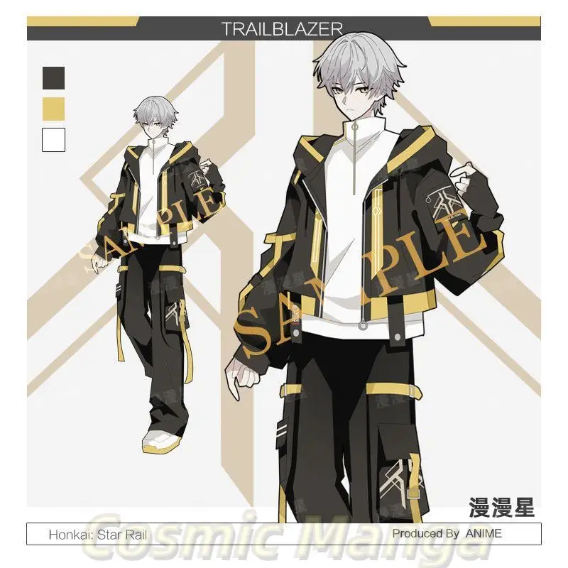 Игра Trailblazer Honkai:Star Rail Game Осенне-зимнее пальто унисекс Косплей Костюм Ветровка Куртка Толстовка Топы Брюки Костюм
Игра Trailblazer Honkai:Star Rail Game Осенне-зимнее пальто унисекс Косплей Костюм Ветровка Куртка Толстовка Топы Брюки Костюм