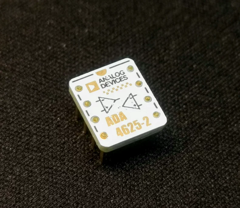 1 шт. ADA4625-2, двойной операционный усилитель, для поверхностного монтажа, с выводами для сквозного монтажа, DIP8, паяный.
1 шт. ADA4625-2, двойной операционный усилитель, для поверхностного монтажа, с выводами для сквозного монтажа, DIP8, паяный.