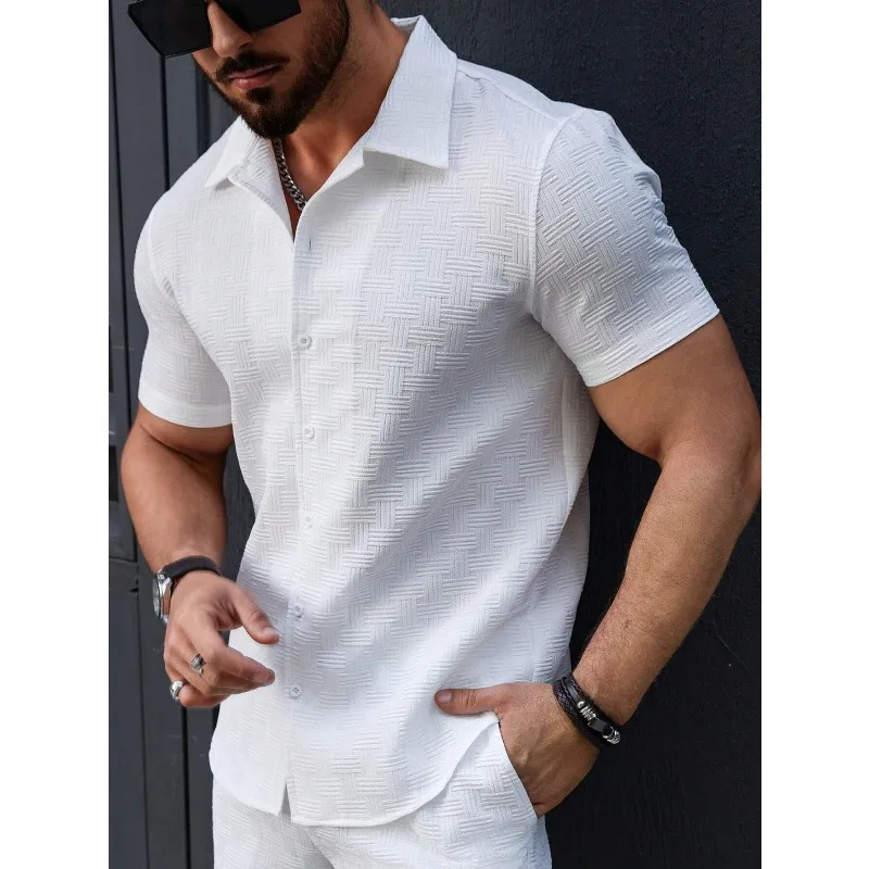 2026 Quality Manfinity Homme Men's Summer Casual Solid Color Textured Shirt
2026 Quality Manfinity Homme Men's Summer Casual Solid Color Textured Shirt