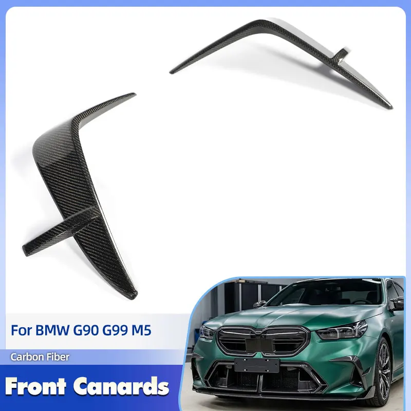 Car Front Bumper Canards Full Carbon Fiber for BMW G90 G99 M5 2025 Racing Front Canards Fins Air Vent Trims Body Kits
Car Front Bumper Canards Full Carbon Fiber for BMW G90 G99 M5 2025 Racing Front Canards Fins Air Vent Trims Body Kits