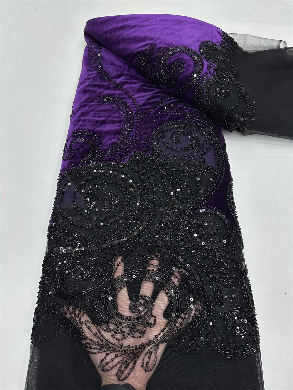 African Sequins Beaded Lace Fabric, Sequined Embroidery, French Nigerian Lace Fabric, Wedding Dress, High Quality, 2025 Material
African Sequins Beaded Lace Fabric, Sequined Embroidery, French Nigerian Lace Fabric, Wedding Dress, High Quality, 2025 Material