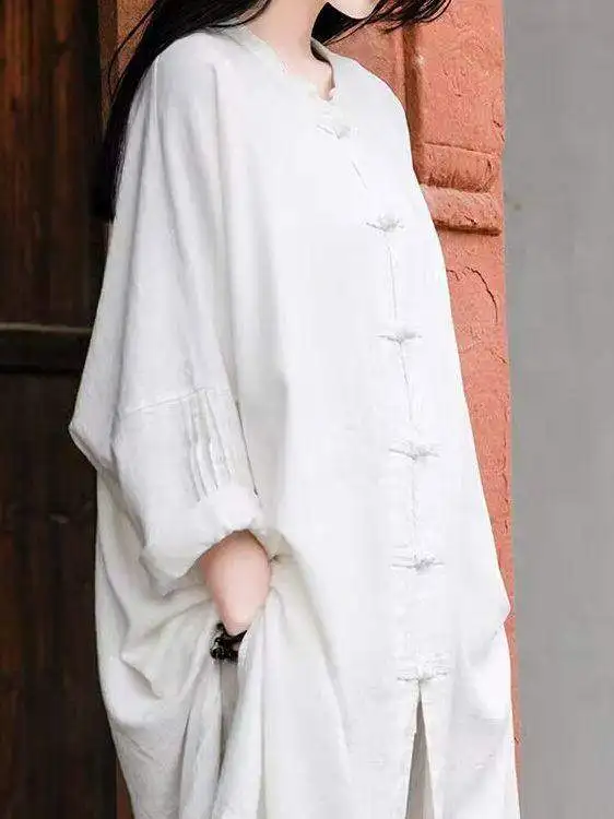 Женский свободный кардиган в художественном стиле, повседневный, для работы, с длинными рукавами, круглым вырезом, средней длины, на пуговицах, удлиненный, средней длины, для выхода на улицу.
Женский свободный кардиган в художественном стиле, повседневный, для работы, с длинными рукавами, круглым вырезом, средней длины, на пуговицах, удлиненный, средней длины, для выхода на улицу.