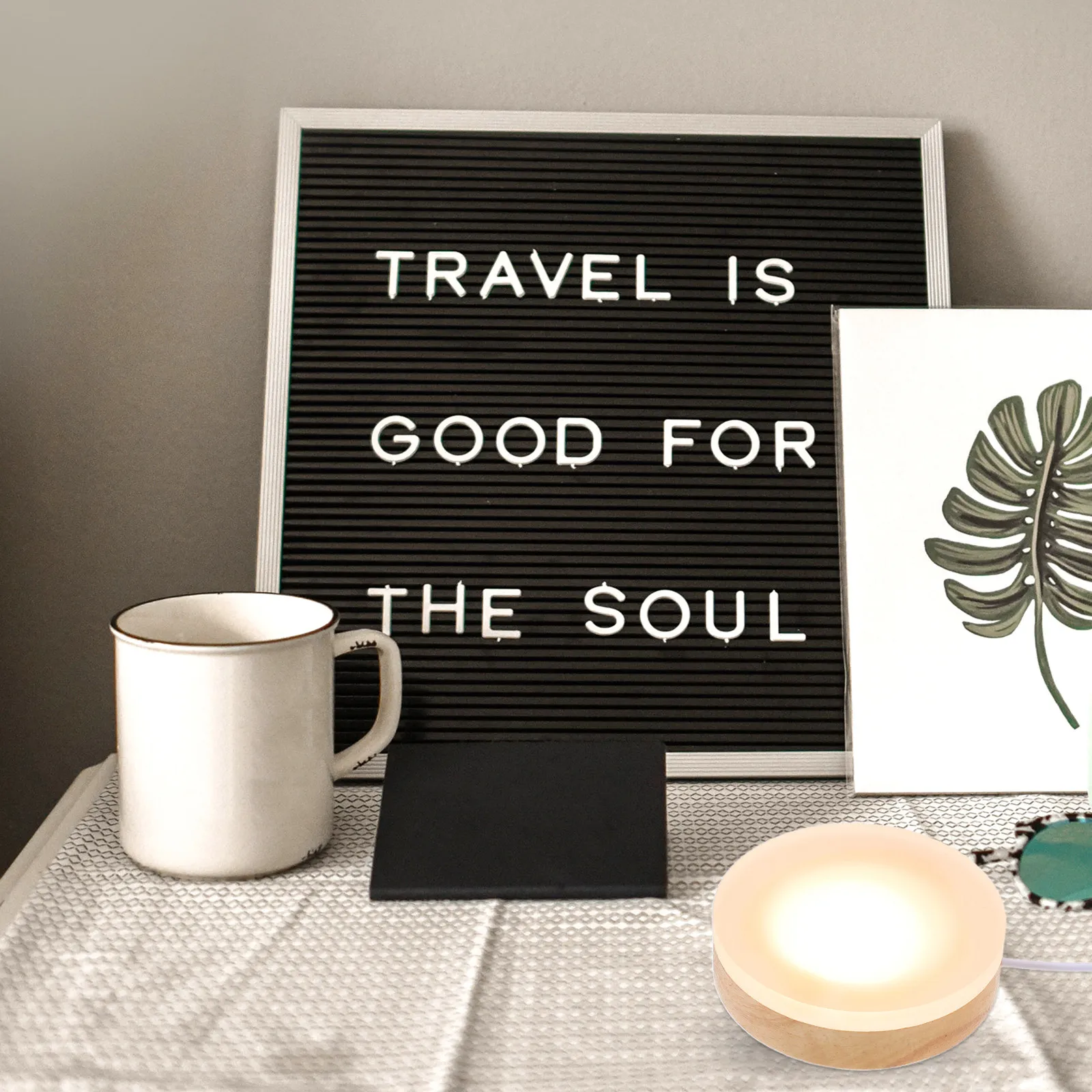 USB Charging LED Night Light Creative Wooden Pedestal Bedside Lamp Warm Light Home Atmosphere Lamp Bedroom Decor
USB Charging LED Night Light Creative Wooden Pedestal Bedside Lamp Warm Light Home Atmosphere Lamp Bedroom Decor