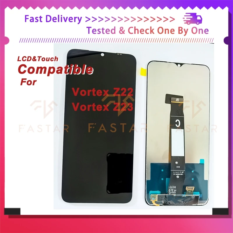 6.5"Tested For Vortex Z22 LCD Vortex Z23 Display Touch Digitizer Assembly Replacement Parts Screen Vortex Z22 Z23 lcd
6.5"Tested For Vortex Z22 LCD Vortex Z23 Display Touch Digitizer Assembly Replacement Parts Screen Vortex Z22 Z23 lcd