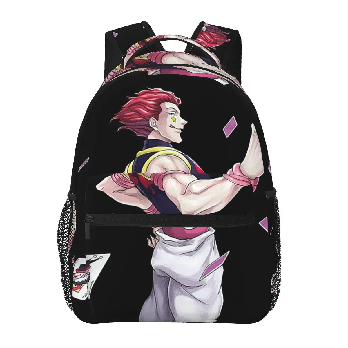 Hisoka Hunter X Hunter Anime Student Backpack School Bag Hiking Travel Daypack for Boys Girls Fashion Bookbag Shoulder Bags
Hisoka Hunter X Hunter Anime Student Backpack School Bag Hiking Travel Daypack for Boys Girls Fashion Bookbag Shoulder Bags