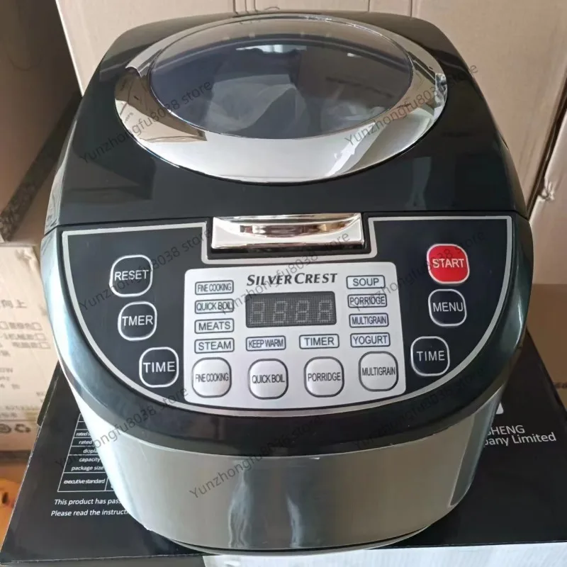 Electric Rice Cooker 5L Timing Reservation Food Heating Pressure Cooking Steamer 2-8 People Soup Stew Pot Cake 24H
Electric Rice Cooker 5L Timing Reservation Food Heating Pressure Cooking Steamer 2-8 People Soup Stew Pot Cake 24H