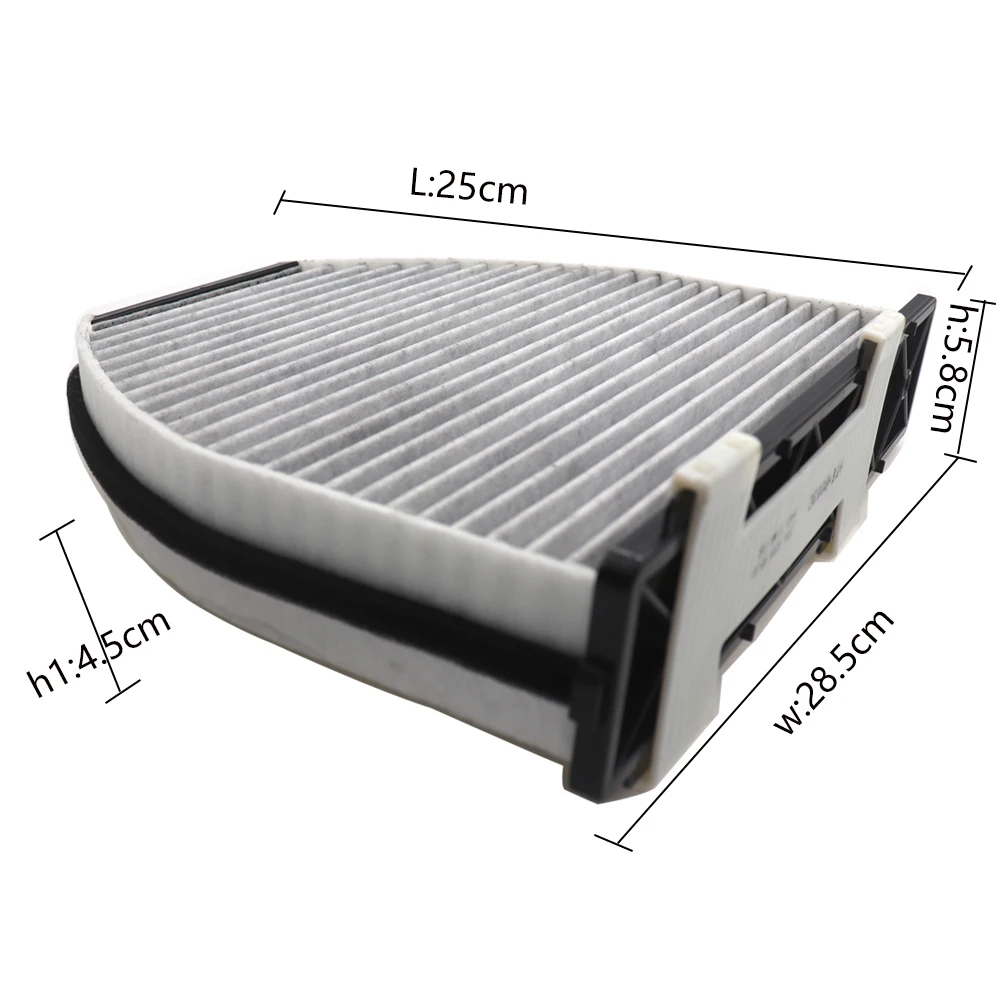 Car Cabin Filter For Benz AMG C63 W204 6.2L 2008 2009 2010 2011/C180 CGI W204 1.8 T 2012 2013 2014 212 830 0018 CUK29005
Car Cabin Filter For Benz AMG C63 W204 6.2L 2008 2009 2010 2011/C180 CGI W204 1.8 T 2012 2013 2014 212 830 0018 CUK29005