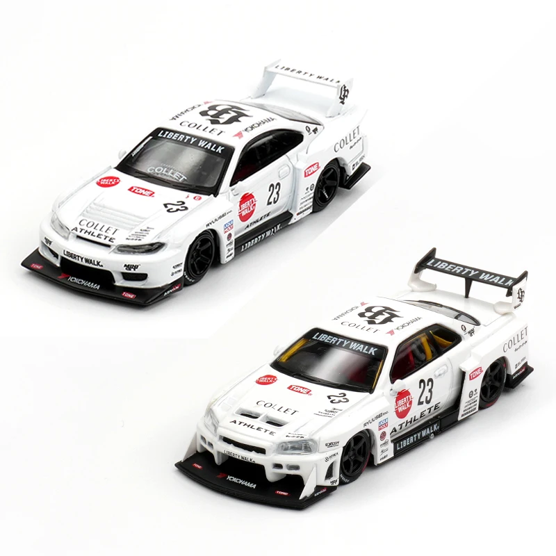 MINIGT 1:64 LBWK Nissan LB ER34 Super Silhouette ATHLETE COLLET S15 SILVIA ATHLETE Литая под давлением модель автомобиля Коллекция игрушек 1059 1054
MINIGT 1:64 LBWK Nissan LB ER34 Super Silhouette ATHLETE COLLET S15 SILVIA ATHLETE Литая под давлением модель автомобиля Коллекция игрушек 1059 1054