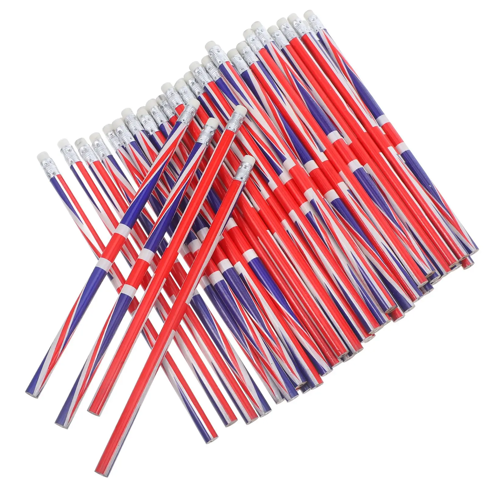 60pcs Colorful Eraser Decorative Pencils Flag Wooden Pencil Wood School Sketching Pencil Office Stationery Bulk Pack
60pcs Colorful Eraser Decorative Pencils Flag Wooden Pencil Wood School Sketching Pencil Office Stationery Bulk Pack