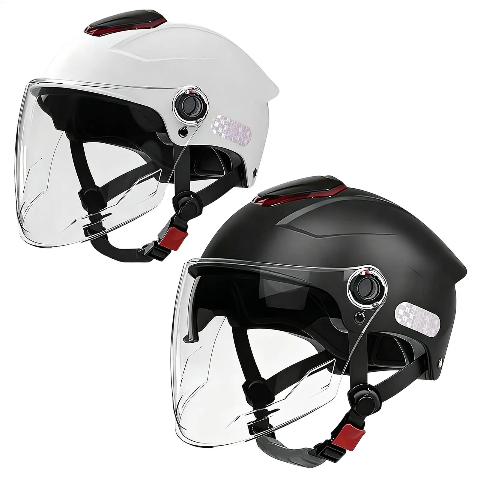 Motorcycle Helmet Breathable Shock-Absorbing Headgear Motorcycle Gear Cycling Helmet for Daily Street Commuting Urban City
Motorcycle Helmet Breathable Shock-Absorbing Headgear Motorcycle Gear Cycling Helmet for Daily Street Commuting Urban City