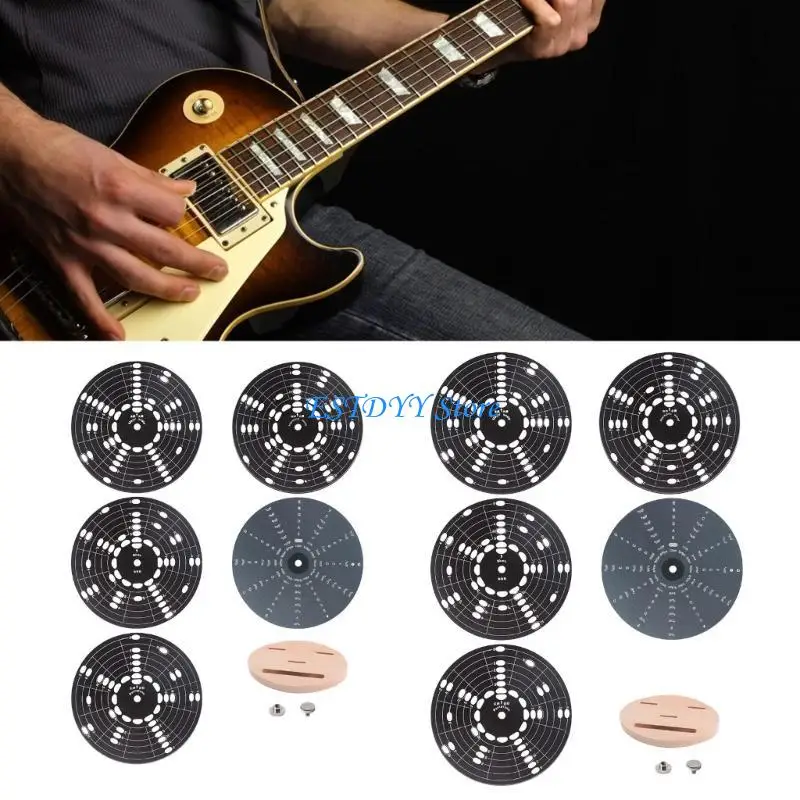 G6DE Aluminum Alloy Scale Guide Guitar Scale Wheel Circle of Fifths Wheel Aluminum Alloy Texture Music Tool for Guitar
G6DE Aluminum Alloy Scale Guide Guitar Scale Wheel Circle of Fifths Wheel Aluminum Alloy Texture Music Tool for Guitar