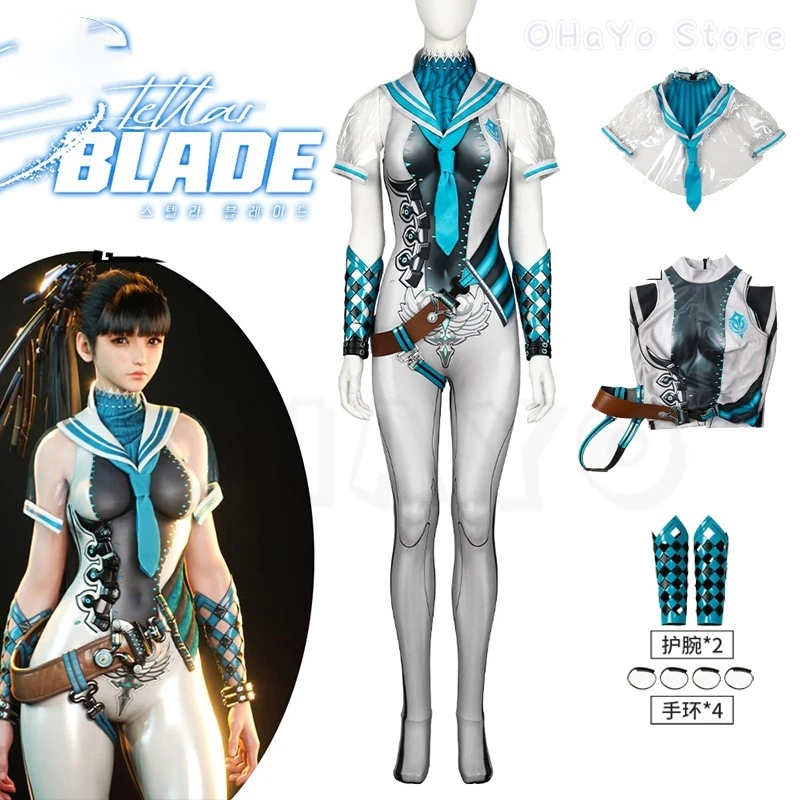 Women Adult Clothes Jumpsuit Shawl Game Project Stellar Cosplay Blade Eve Costume Halloween Carnival Battle Bodysuit Outfit
Women Adult Clothes Jumpsuit Shawl Game Project Stellar Cosplay Blade Eve Costume Halloween Carnival Battle Bodysuit Outfit
