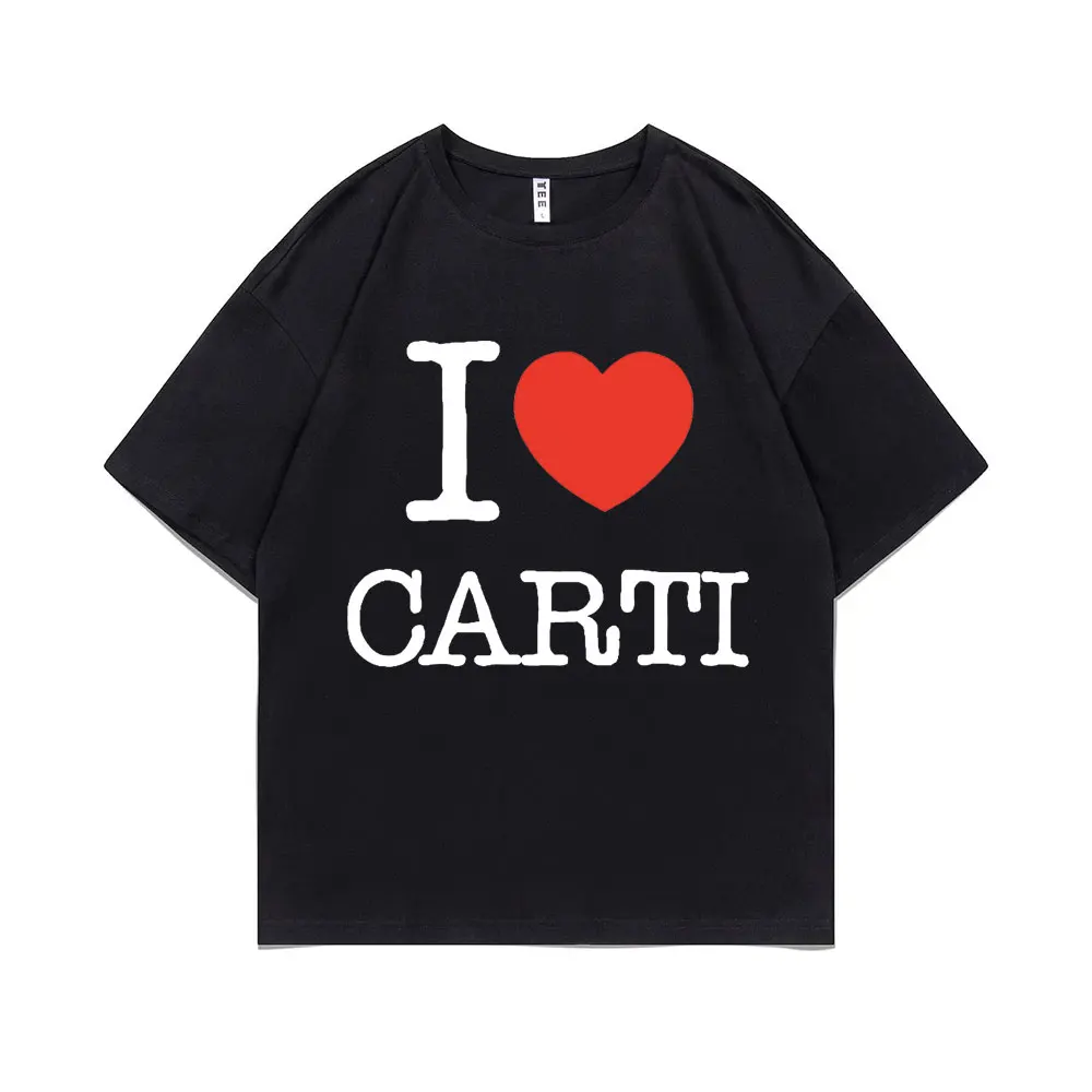 I Love Playboi Carti Hip Hop Tshirt Mens Fun Rapper Tee Black Men Women Fashion Fleece T Shirts Unisex Brand T-shirt Streetwear
I Love Playboi Carti Hip Hop Tshirt Mens Fun Rapper Tee Black Men Women Fashion Fleece T Shirts Unisex Brand T-shirt Streetwear
