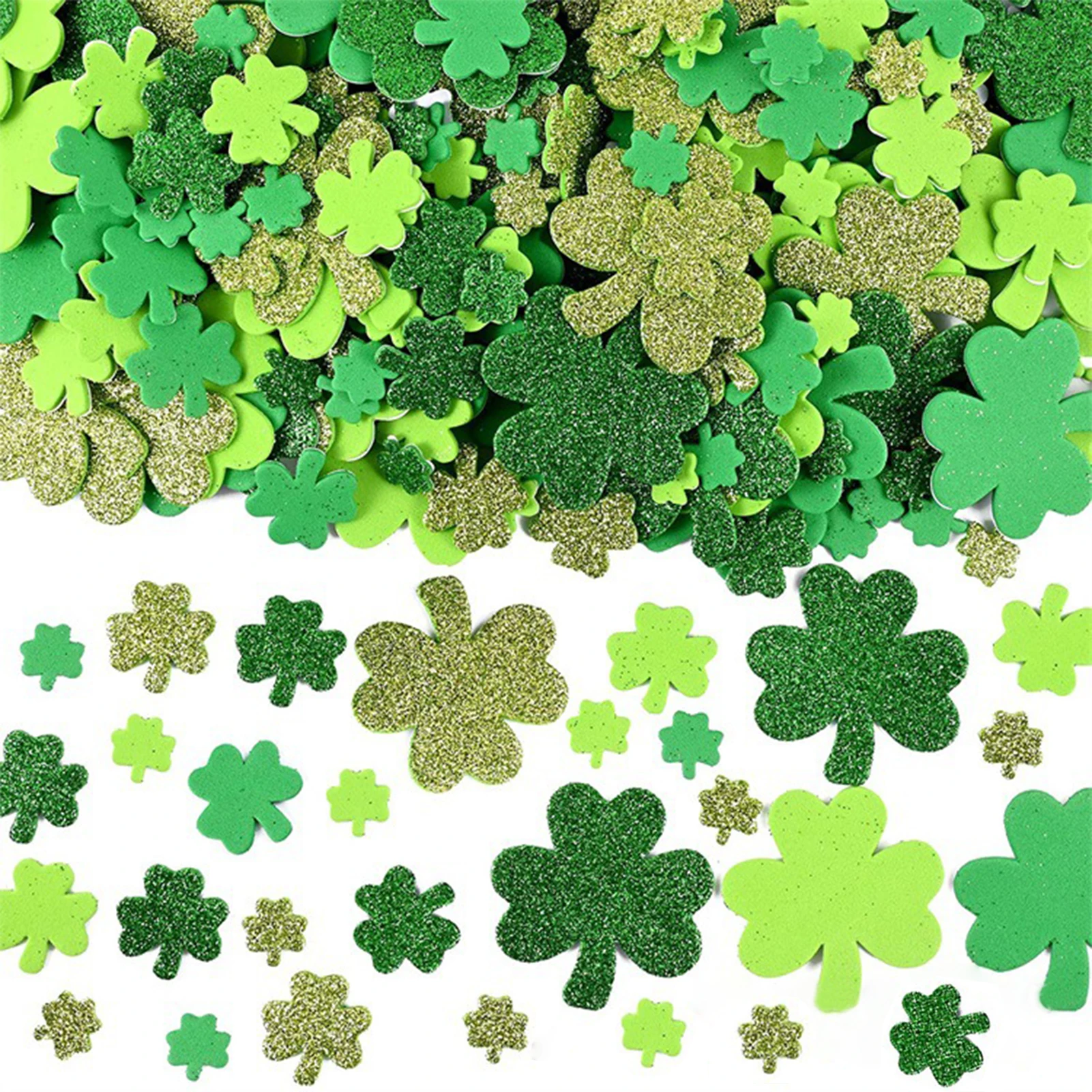 500pcs St. Patrick's Day Decorative Stickers Self Adhesive Green Clover Sticker For Wall Window Door Multi Model Decor Stickers
500pcs St. Patrick's Day Decorative Stickers Self Adhesive Green Clover Sticker For Wall Window Door Multi Model Decor Stickers