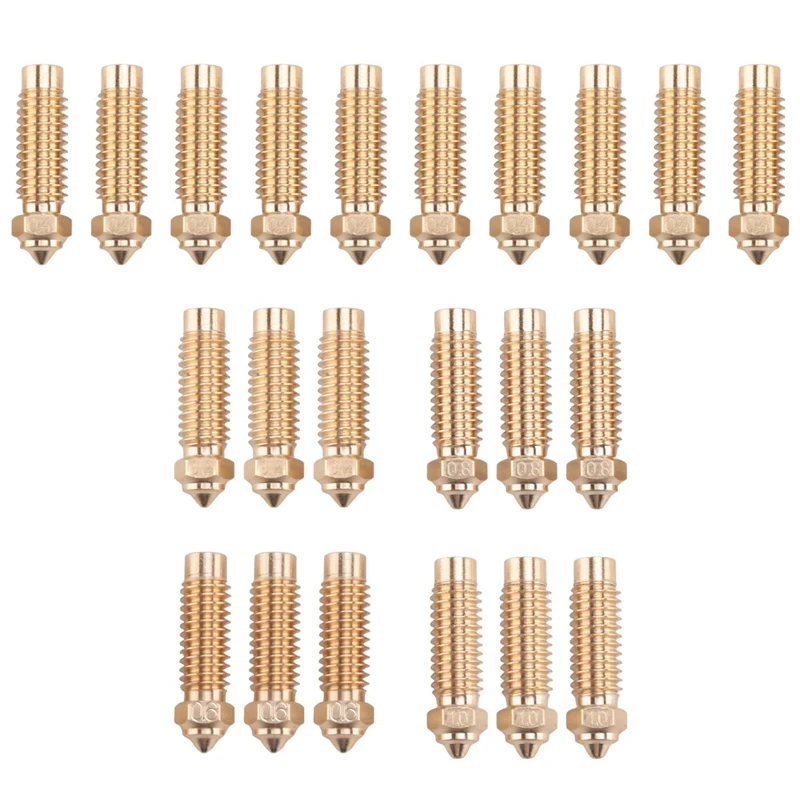 22PCS Brass Nozzles Kit For Neptune 4 Plus, 3D Printer Nozzles Kit For Neptune 4 Plus/Neptune 4 Max
22PCS Brass Nozzles Kit For Neptune 4 Plus, 3D Printer Nozzles Kit For Neptune 4 Plus/Neptune 4 Max