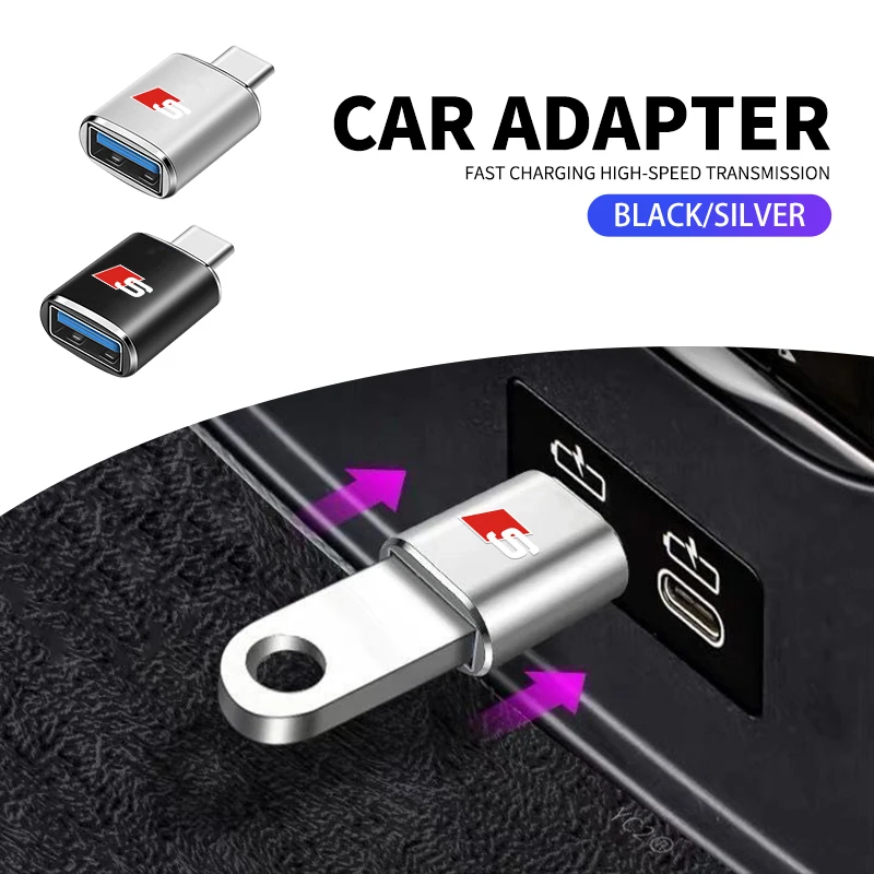 Type C To USB Port Converter Charging Cable Adapter For Audi Sline Quattro A1 A3 A4 A5 A6 A7 A8 TT Q1 Q2 Q3 Q4 Q5 Q6 Q7 Q8
Type C To USB Port Converter Charging Cable Adapter For Audi Sline Quattro A1 A3 A4 A5 A6 A7 A8 TT Q1 Q2 Q3 Q4 Q5 Q6 Q7 Q8