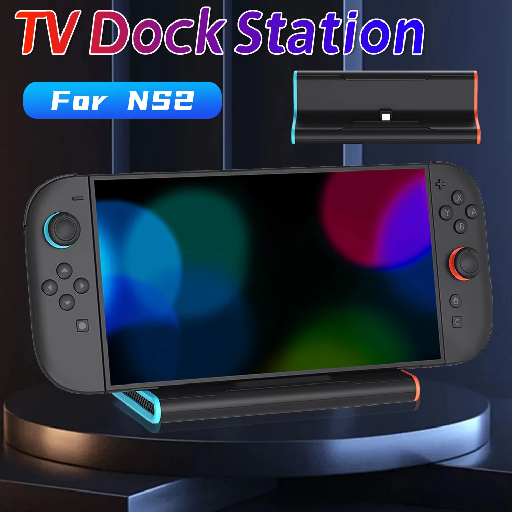 TV Dock Station For Switch 2 With RJ45 4K@120Hz HDMI Adapter/Type C Port/USB Port For Switch 2 Multi-Functional Dock Station
TV Dock Station For Switch 2 With RJ45 4K@120Hz HDMI Adapter/Type C Port/USB Port For Switch 2 Multi-Functional Dock Station