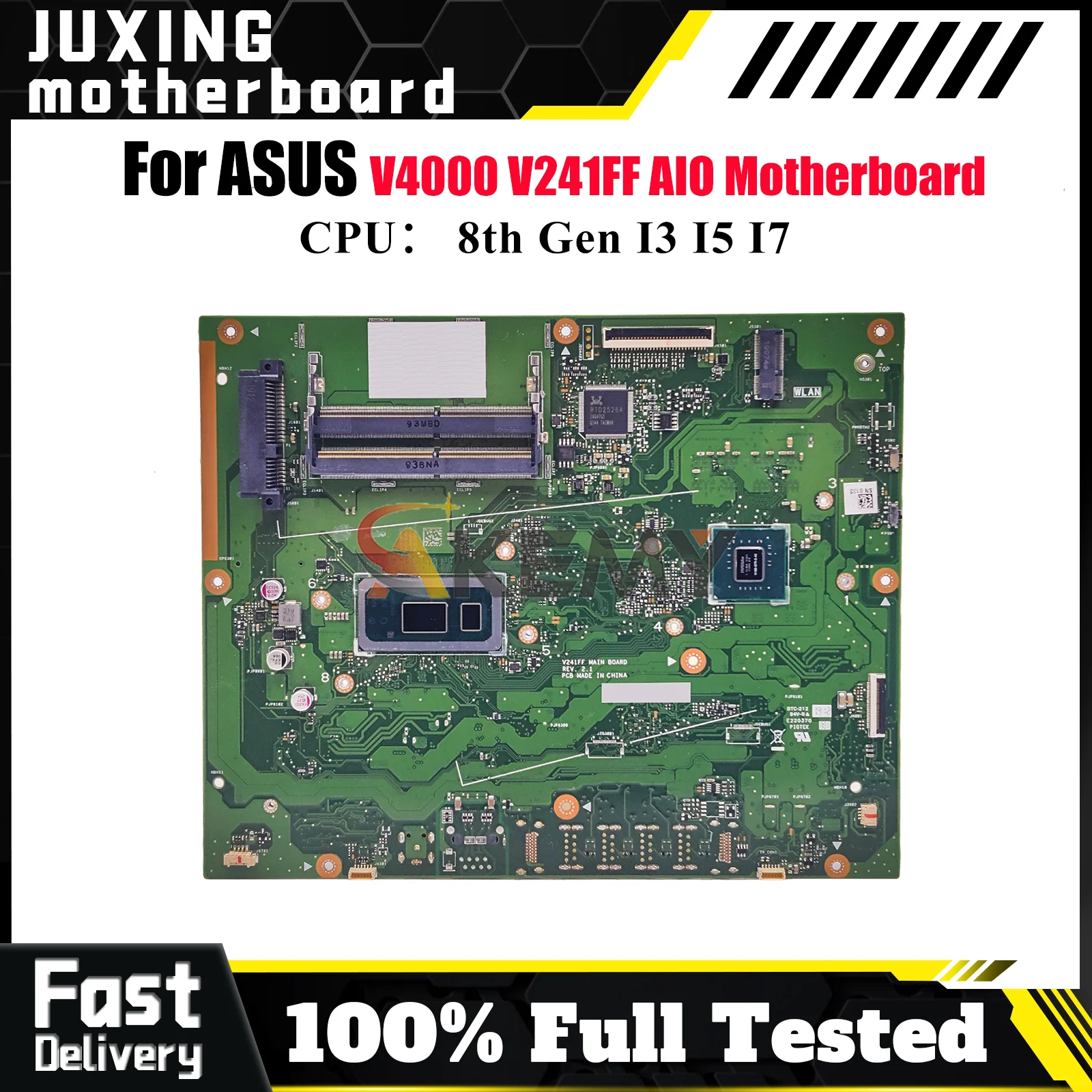 V241FF Motherboard For ASUS Vivo AiO V241F V241FF V4000 Mainboard With I3 I5 I7 CPU 100% tests OK fast shipping High quality
V241FF Motherboard For ASUS Vivo AiO V241F V241FF V4000 Mainboard With I3 I5 I7 CPU 100% tests OK fast shipping High quality