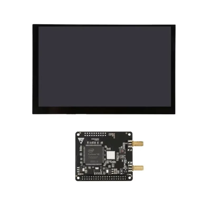 Radio-berry V2.0 SDR Radio Card AD9866+10CL016 SDR Module with 7-inch Capacitive Touch Screen DIY for Raspberry Pi 4B
Radio-berry V2.0 SDR Radio Card AD9866+10CL016 SDR Module with 7-inch Capacitive Touch Screen DIY for Raspberry Pi 4B
