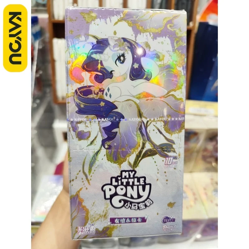 KAYOU Authentic New My Little Pony Series Collectible Cards Friendship Forever Cards Shining Moon 11 Anime Merchandise Gift
KAYOU Authentic New My Little Pony Series Collectible Cards Friendship Forever Cards Shining Moon 11 Anime Merchandise Gift