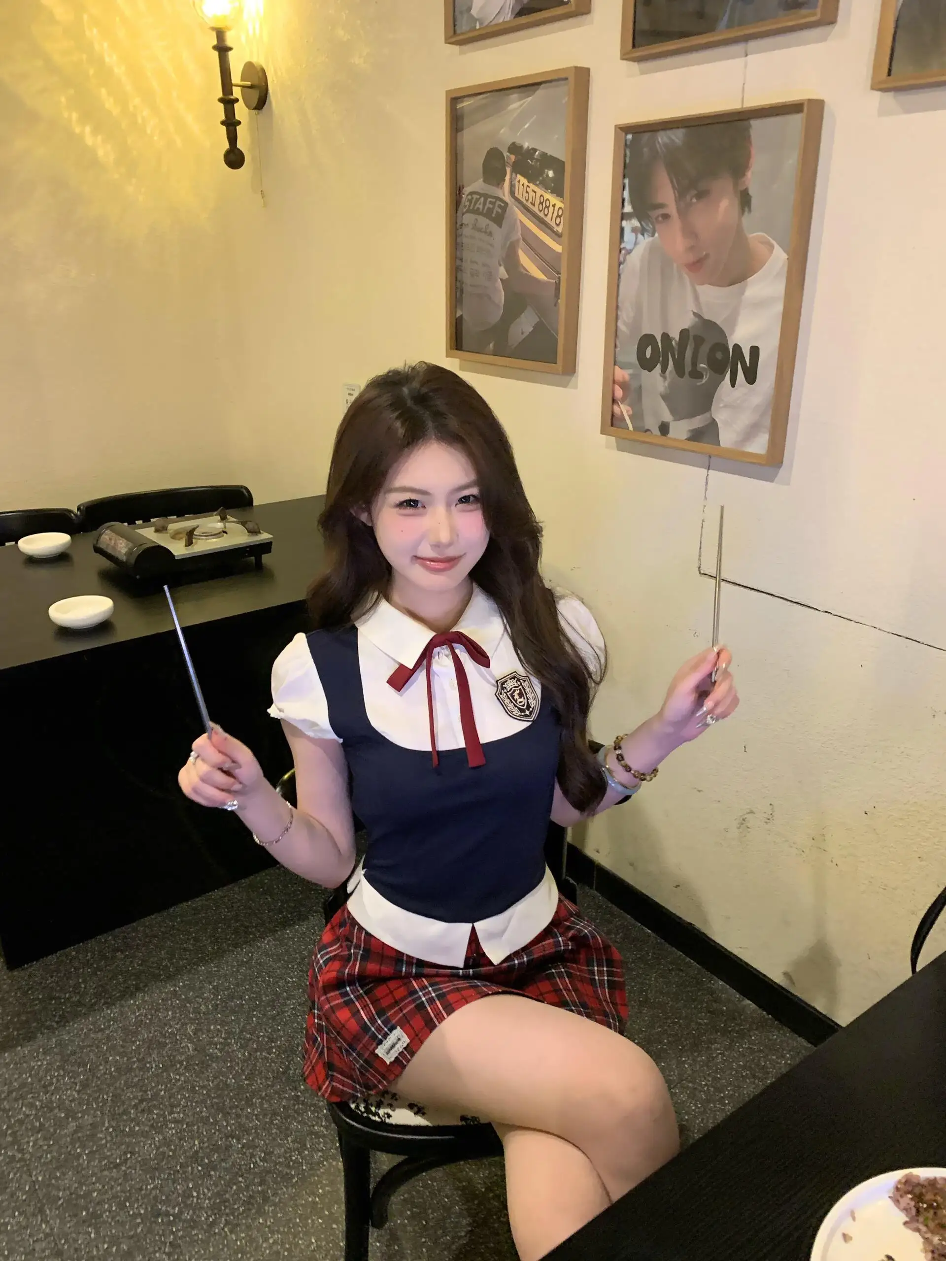 Art High School Sister American Sle Sweet Cool College Wind Vest False Two-Piece Top Plaid Skirt Hot Girl Set
Art High School Sister American Sle Sweet Cool College Wind Vest False Two-Piece Top Plaid Skirt Hot Girl Set