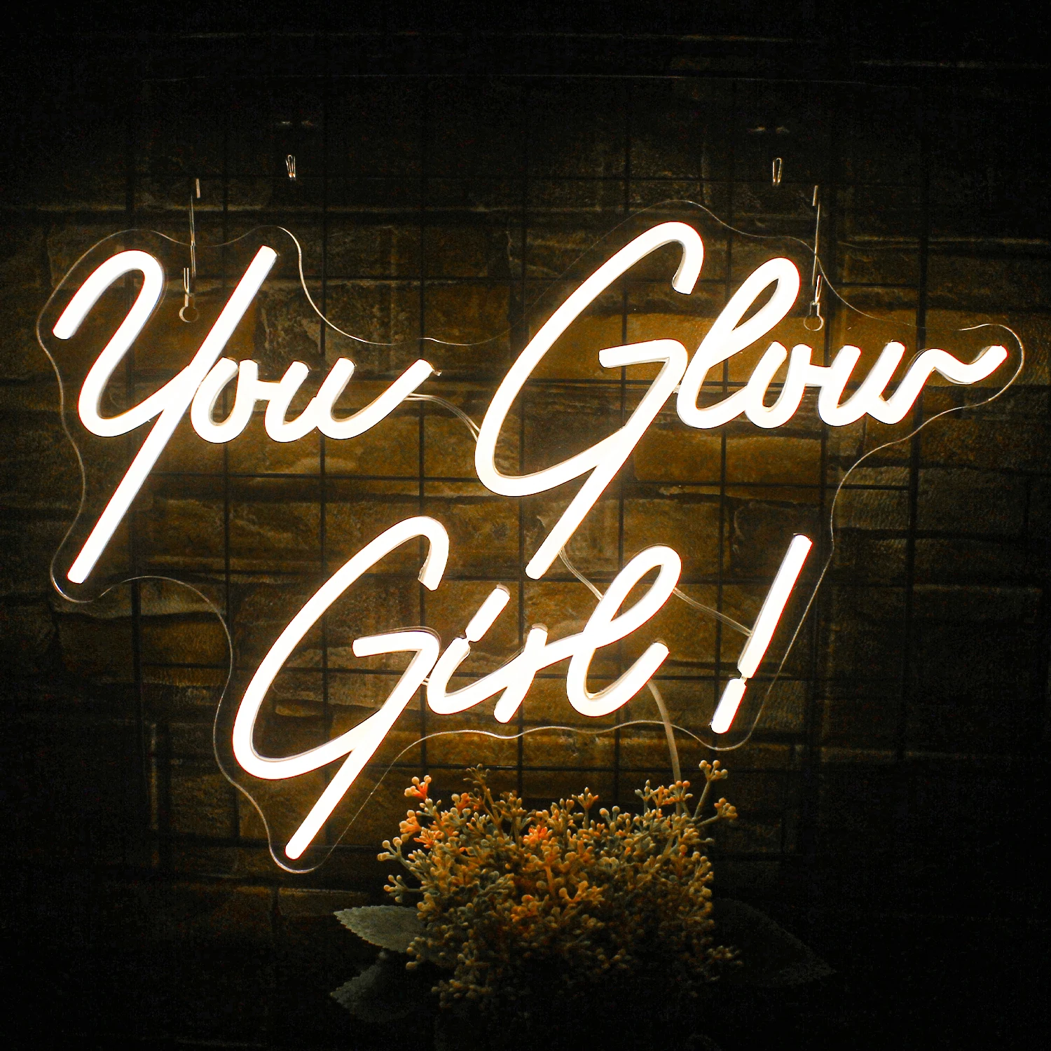 You Glow Girl Neon Sign Custom Led Light Wedding Engagement Ornament Birthday Party Bar Acrylic Wall Decorate Gift USB
You Glow Girl Neon Sign Custom Led Light Wedding Engagement Ornament Birthday Party Bar Acrylic Wall Decorate Gift USB