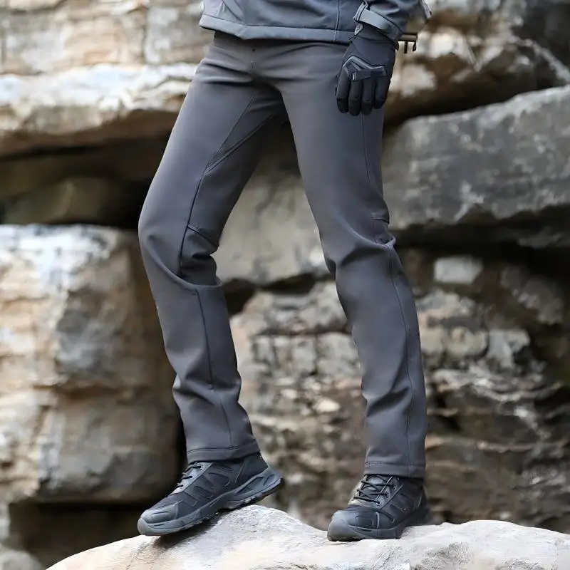 Soft shell assault pants with autumn and winter fleece tactical pants,elastic slim fit, outdoor mountaineering business trousers
Soft shell assault pants with autumn and winter fleece tactical pants,elastic slim fit, outdoor mountaineering business trousers