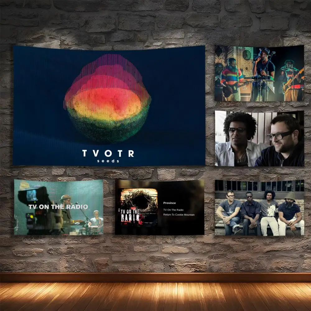 TV ON THE R-RADIO Rock Band Tapestry Custom Living Bedroom Party Dormitory Interior Wall Bohemian Decoration Attached Clip
TV ON THE R-RADIO Rock Band Tapestry Custom Living Bedroom Party Dormitory Interior Wall Bohemian Decoration Attached Clip