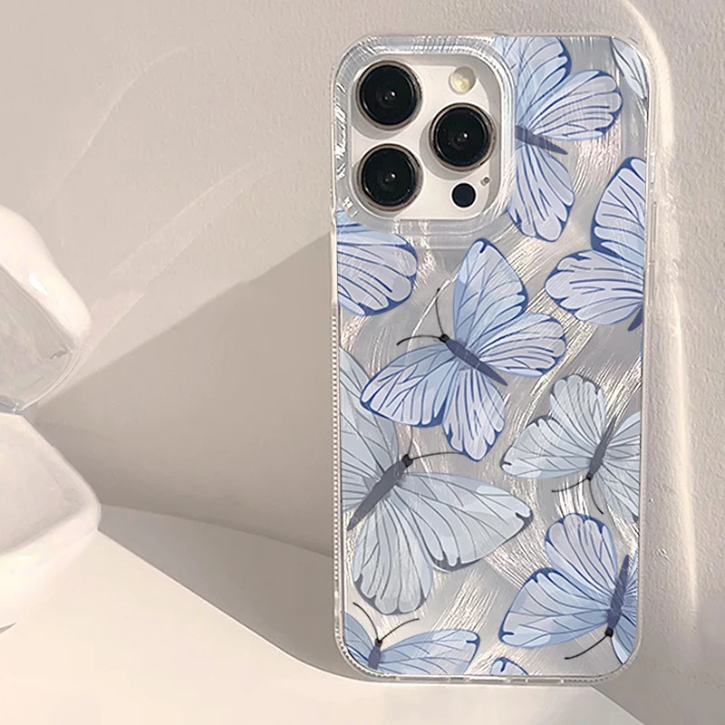 Blue Butterfly Feather Texture Phone Case for iPhone 17 Air 16 Plus 15 Pro 14 13 12 11 Pro Max XS X XR 7 8 Plus 16E SE2022 Cover
Blue Butterfly Feather Texture Phone Case for iPhone 17 Air 16 Plus 15 Pro 14 13 12 11 Pro Max XS X XR 7 8 Plus 16E SE2022 Cover