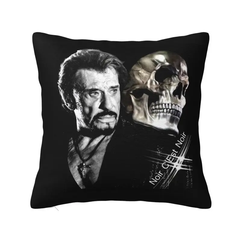 Johnny Hallyday Cushion Cover 40x40cm France Rock Singer Soft Modern Pillow Decoration Salon
Johnny Hallyday Cushion Cover 40x40cm France Rock Singer Soft Modern Pillow Decoration Salon