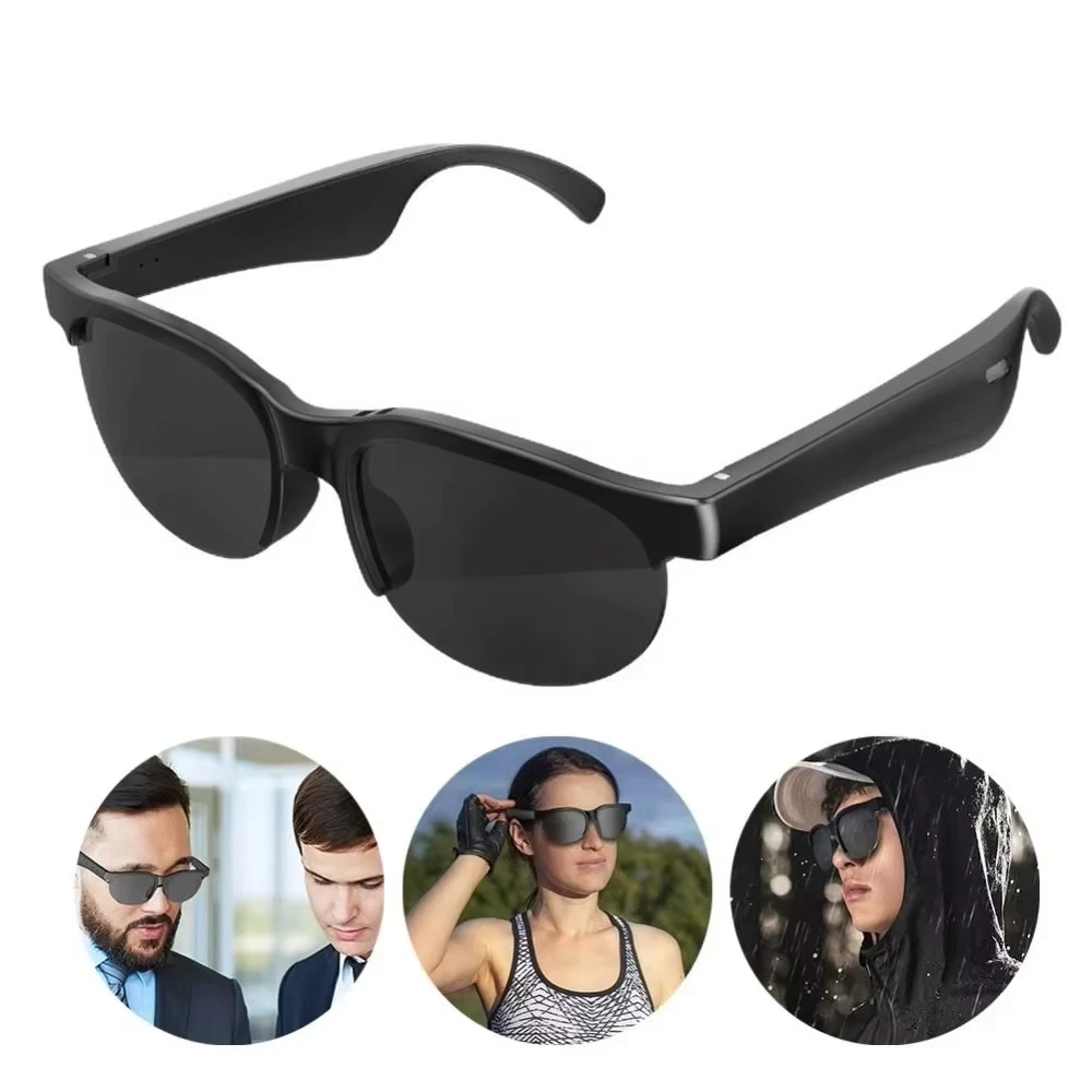 Ai Smart Translation Glasses Headphones 144 Languages Real Time Translator Bluetooth5.3 Sunglasses Music Sports Riding Glasses
Ai Smart Translation Glasses Headphones 144 Languages Real Time Translator Bluetooth5.3 Sunglasses Music Sports Riding Glasses