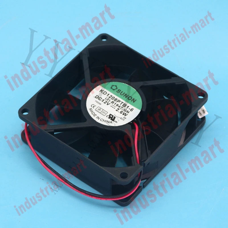 Y+1PC new for Sunon KD1208PTB1-6A DC12V 2.6W 80x80x25mm 2pin Daul ball cooling fan
Y+1PC new for Sunon KD1208PTB1-6A DC12V 2.6W 80x80x25mm 2pin Daul ball cooling fan