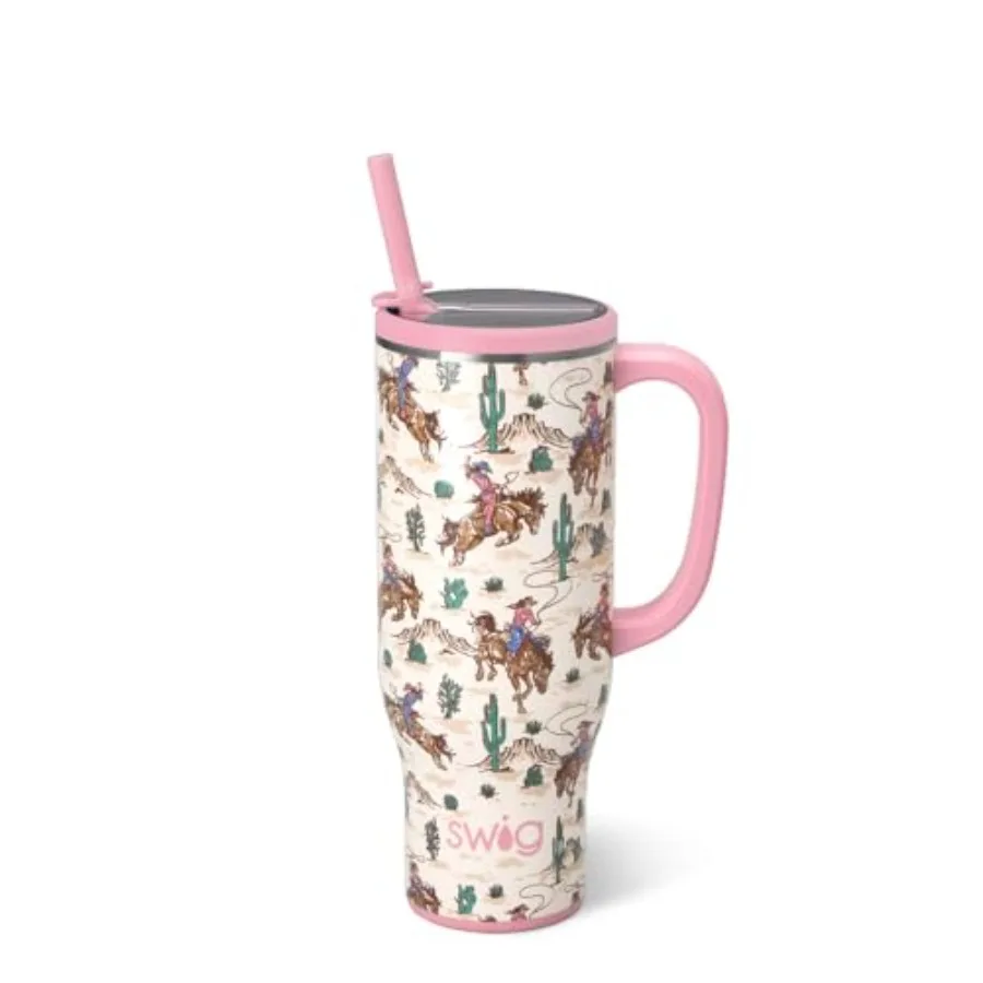 Mega Mug Tumbler with Handle and Straw Large Insulated Tumblers Cup Holder Friendly Travel Mug Stainless Steel Tumbler Reusable
Mega Mug Tumbler with Handle and Straw Large Insulated Tumblers Cup Holder Friendly Travel Mug Stainless Steel Tumbler Reusable