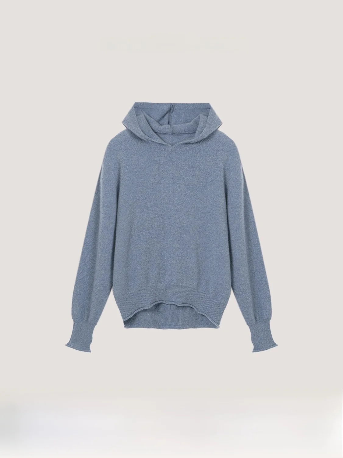 Mist Blue Camere Knitted Hat Sweatirt with Cuffed Hem Ribbed Knitwear Hooded Casual Comfortable Women's Faion
Mist Blue Camere Knitted Hat Sweatirt with Cuffed Hem Ribbed Knitwear Hooded Casual Comfortable Women's Faion