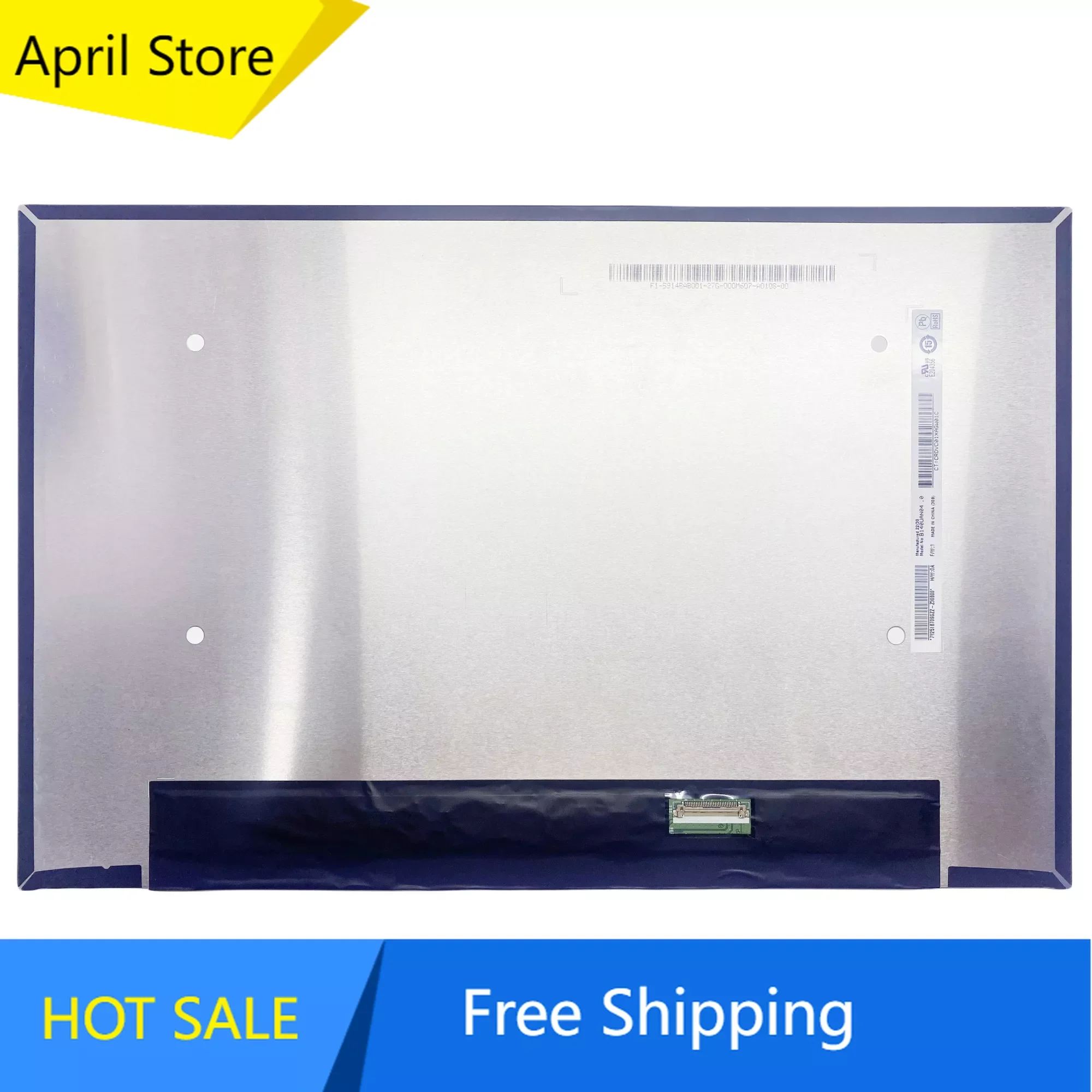 B140UAN04.0 14.0'' Laptop LCD Screen Display Panel Matrix 1920*1200 EDP 30 Pins
B140UAN04.0 14.0'' Laptop LCD Screen Display Panel Matrix 1920*1200 EDP 30 Pins