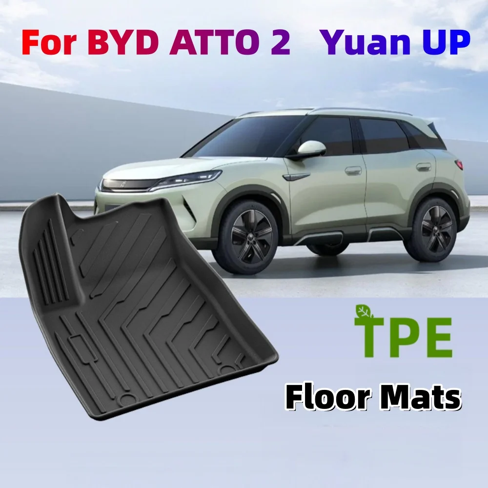 Floor Mats For BYD ATTO 2 Yuan UP 2026 2025 2024 TPE Trunk Mat Non - Slip Washable High -Side Design Cargo Liner Protection Pads
Floor Mats For BYD ATTO 2 Yuan UP 2026 2025 2024 TPE Trunk Mat Non - Slip Washable High -Side Design Cargo Liner Protection Pads