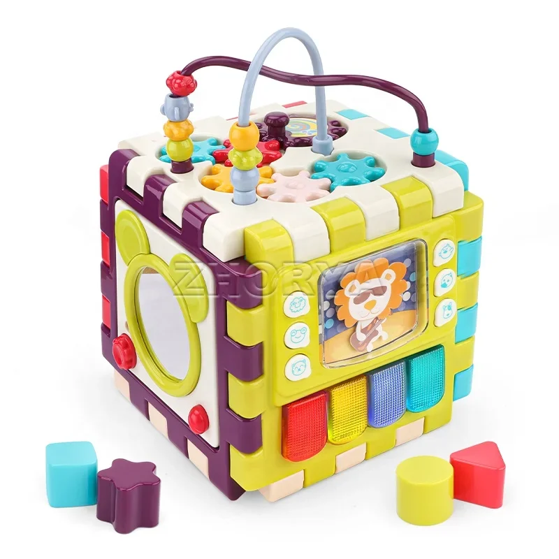 kid learning games baby educational play center toys toddler music activity busy cube toy
kid learning games baby educational play center toys toddler music activity busy cube toy