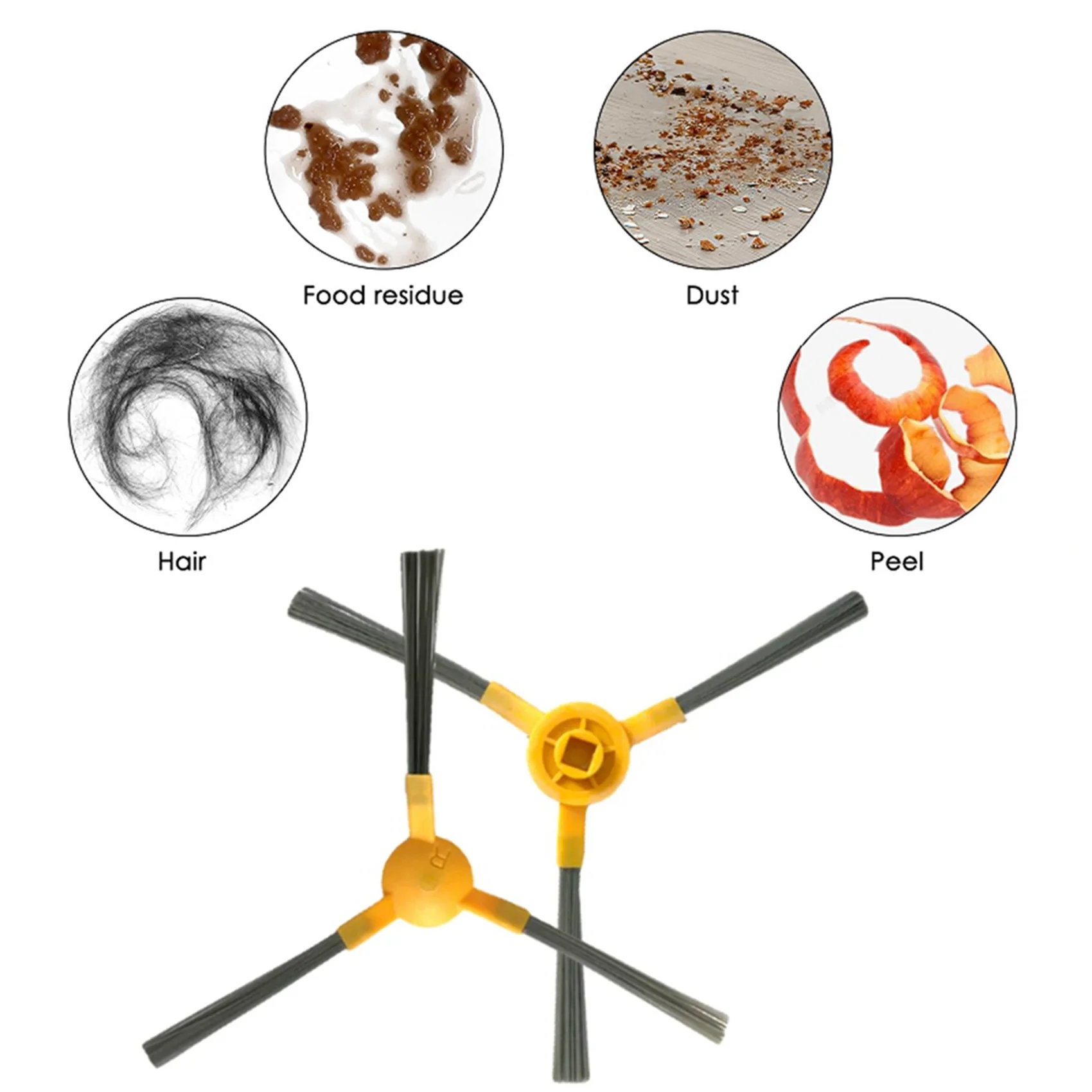 Комплект запасных частей A93E-2 для робота-пылесоса Kabum Smart 700 / 500: основная и боковые щетки, HEPA-фильтр, тряпка для влажной уборки
Комплект запасных частей A93E-2 для робота-пылесоса Kabum Smart 700 / 500: основная и боковые щетки, HEPA-фильтр, тряпка для влажной уборки