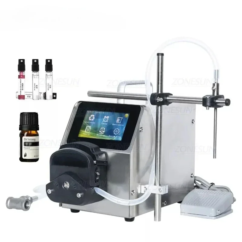 ZONESUN ZS-YTPP6001 Small scale Filler 0.01-9999ml blink eye drops Essential Oil Juice Liquid Filling Machine Peristaltic Pump
ZONESUN ZS-YTPP6001 Small scale Filler 0.01-9999ml blink eye drops Essential Oil Juice Liquid Filling Machine Peristaltic Pump