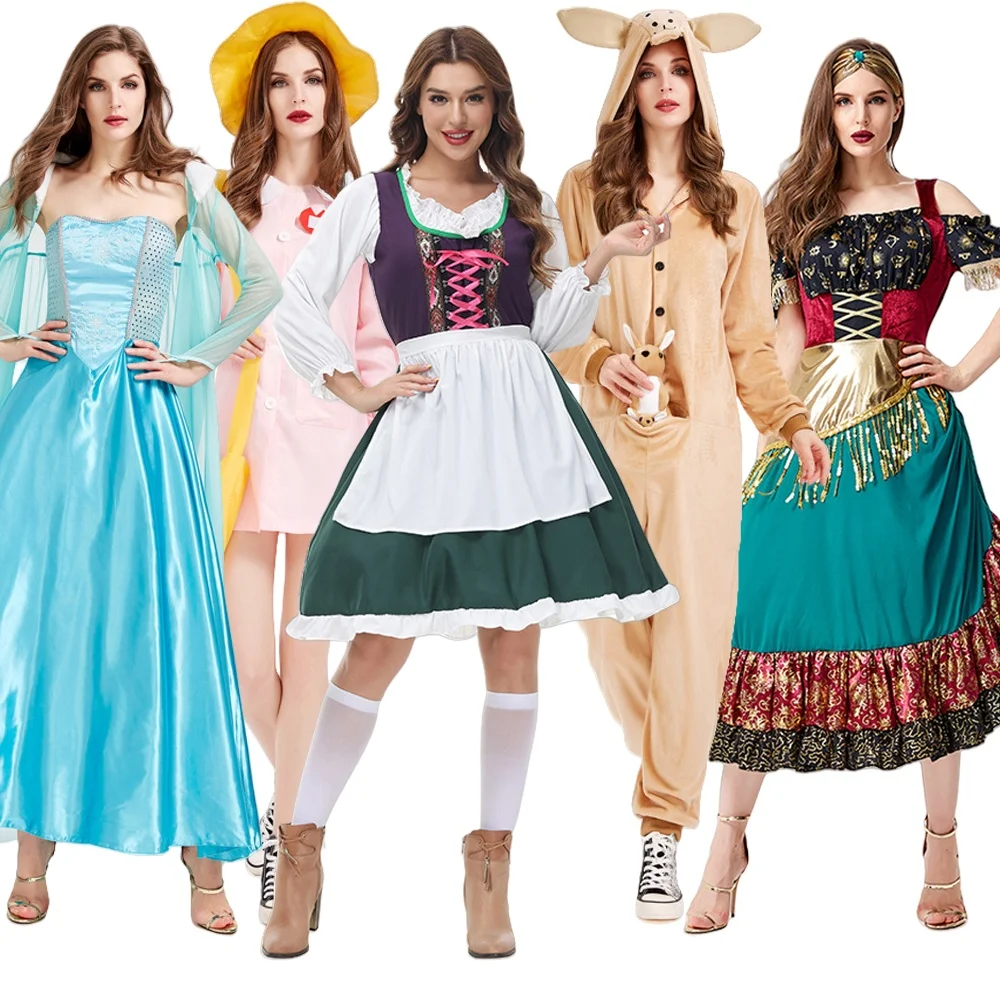 loween Flamenco Costume Light Blue Tube Top Long Skirt Kangaroo Suit een Skirt Nursery Teacher Ethnic Stage Costume
loween Flamenco Costume Light Blue Tube Top Long Skirt Kangaroo Suit een Skirt Nursery Teacher Ethnic Stage Costume