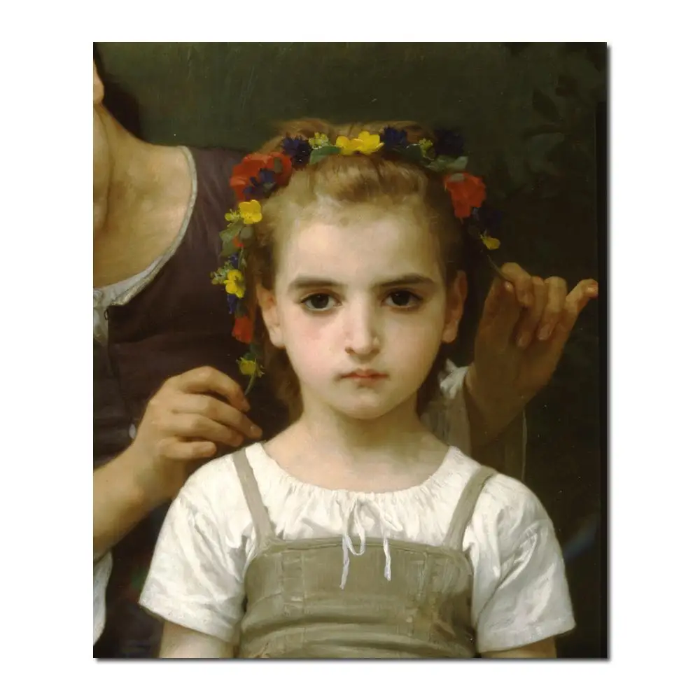 Art oil Painting Adornment fields by William Adolphe Bouguereau High quality Handmade
Art oil Painting Adornment fields by William Adolphe Bouguereau High quality Handmade