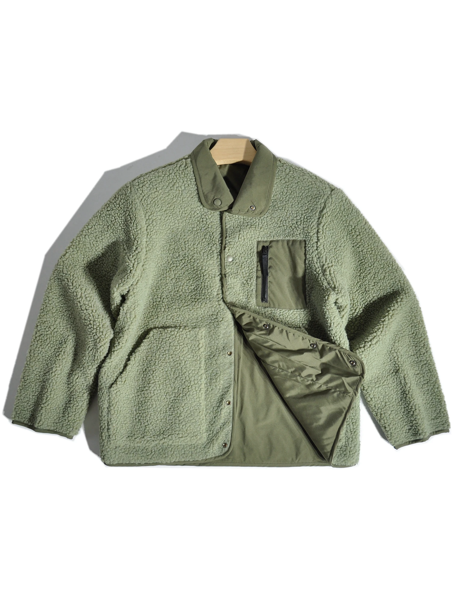 Outdoor Workwear Jaet Double-Sided Wear Faux Lamb Velvet Fce Lined Warmth Youth Trend Polyester Fiber Long Sve Button...
Outdoor Workwear Jaet Double-Sided Wear Faux Lamb Velvet Fce Lined Warmth Youth Trend Polyester Fiber Long Sve Button...
