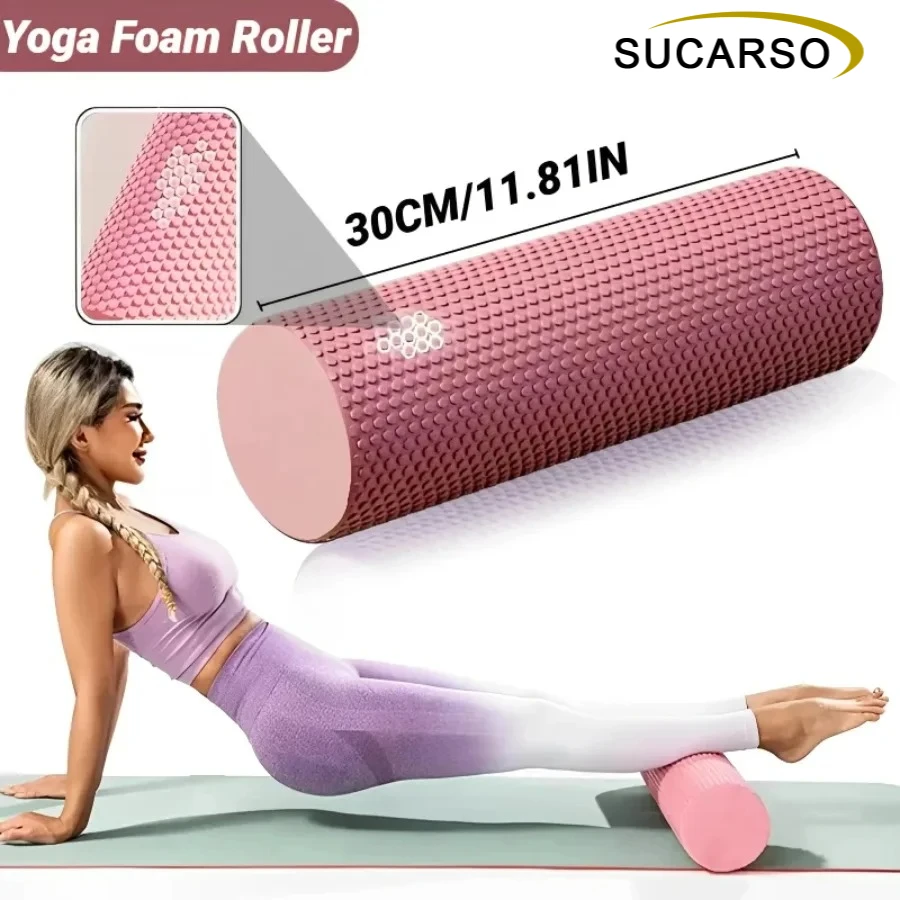 30x10cm Foam Roller For Beginners Solid Floating Point Massage Roller Muscle Relaxation Professional Roller Yoga Foam Roller
30x10cm Foam Roller For Beginners Solid Floating Point Massage Roller Muscle Relaxation Professional Roller Yoga Foam Roller