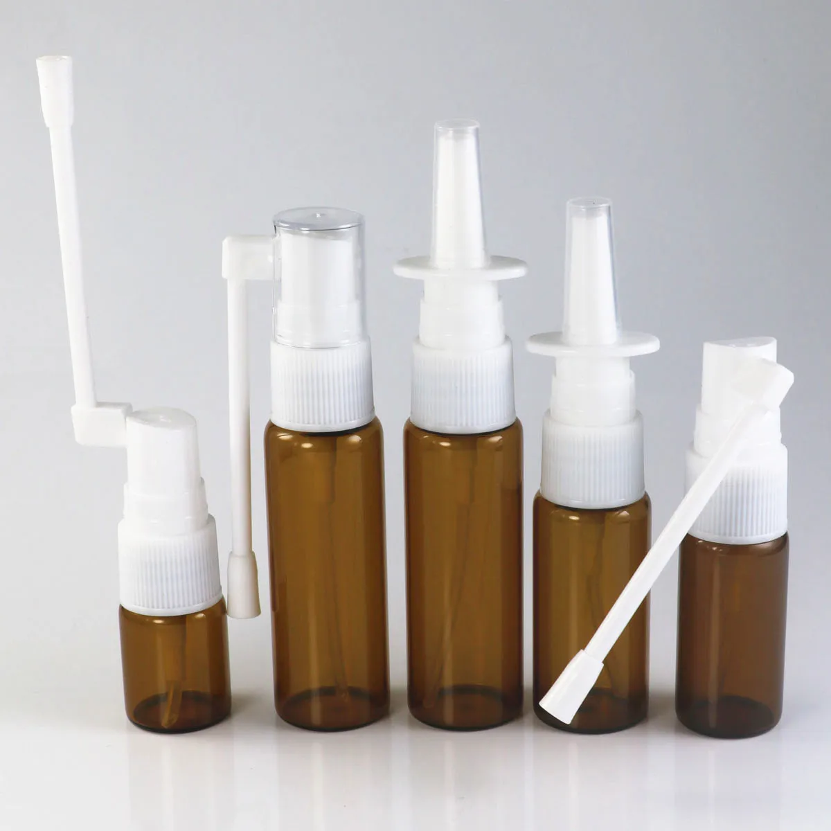 5X 10X 5ml - 20ml Amber Clear Thin Glass Bottles Nasal Spray Nose Sprayer 360° Rotation Throat Sprayer Atomozer Pump Refillable
5X 10X 5ml - 20ml Amber Clear Thin Glass Bottles Nasal Spray Nose Sprayer 360° Rotation Throat Sprayer Atomozer Pump Refillable